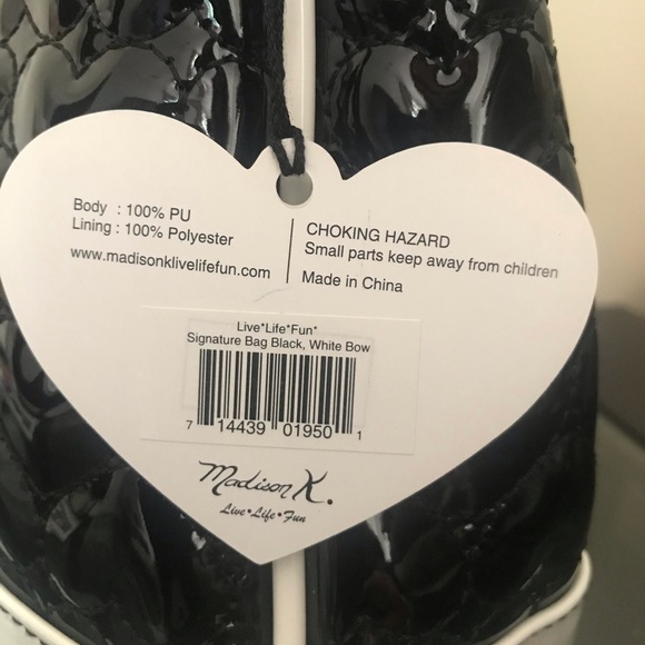 New🖤Black & White Madison K Bag🖤Live•Life•Fun🖤 - Picture 4 of 7